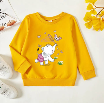 Baby Elephant Hunting Sweat Shirt